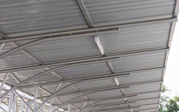 installing Priestwood Green metal roofing